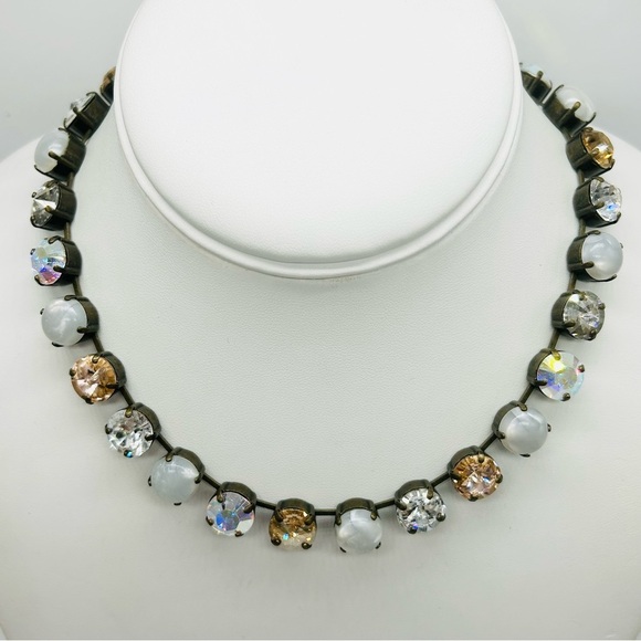 Sabika Jewelry - Sabika Crystal Necklace